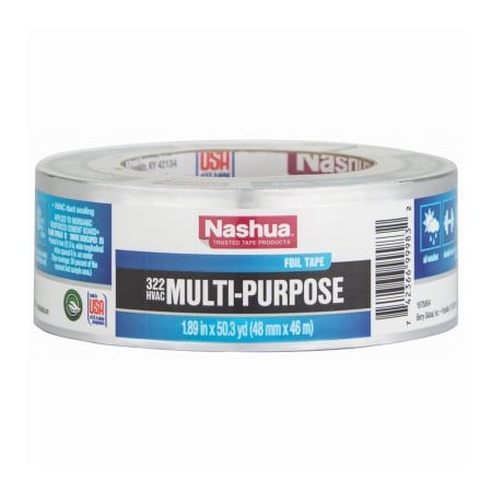 Berry Global 189x50YD SLV Foil Tape 1541239